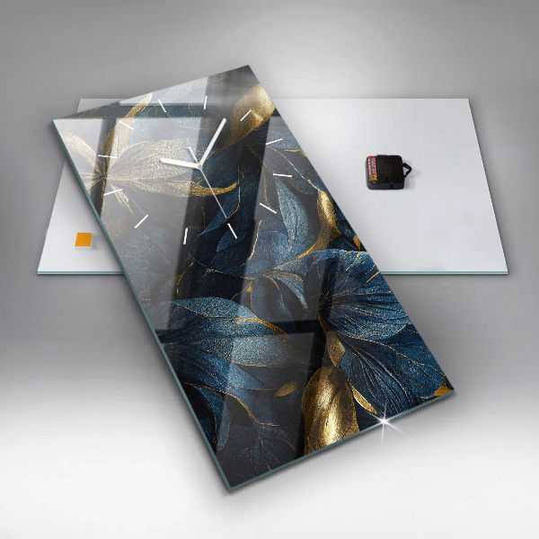 Vertikálne hodiny Dekoratívne kvety