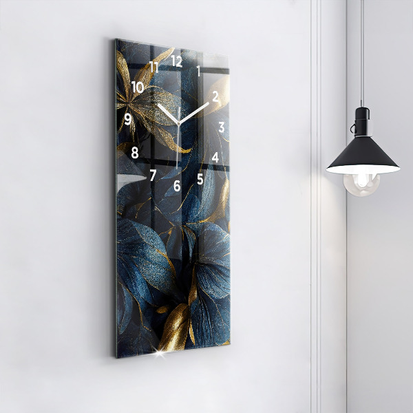 Vertikálne hodiny Dekoratívne kvety