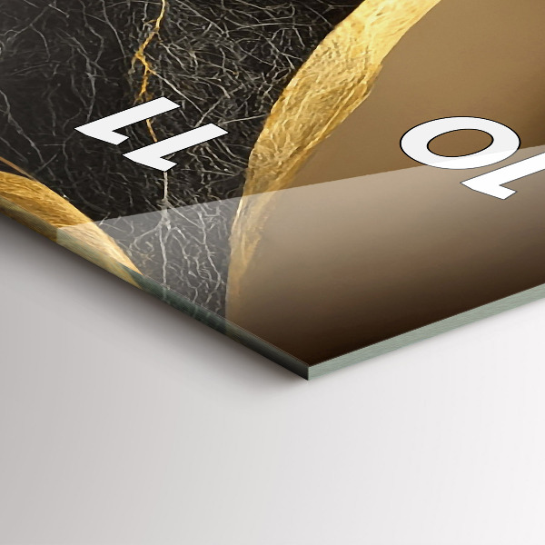 Vertikálne hodiny Elegantná abstrakcia