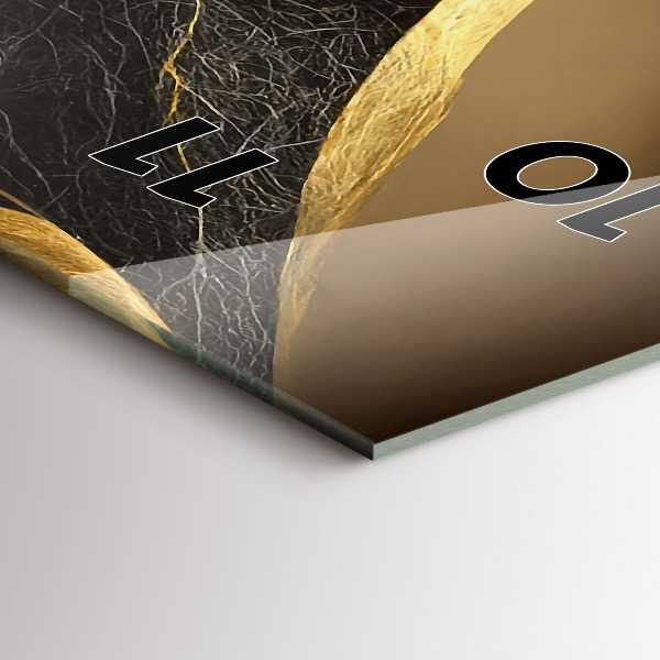 Vertikálne hodiny Elegantná abstrakcia