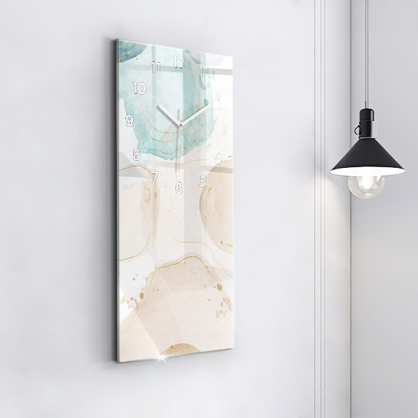 Vertikálne hodiny Vodové škvrny