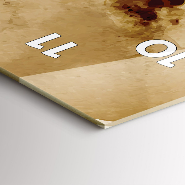 Vertikálne hodiny Abstrakcia škvrny