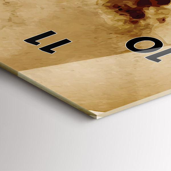 Vertikálne hodiny Abstrakcia škvrny