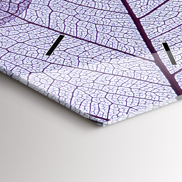 Vertikálne hodiny Listy – príroda