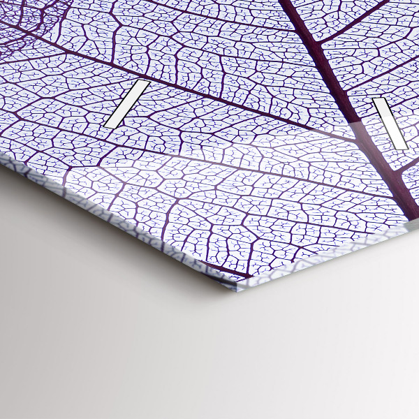 Vertikálne hodiny Listy – príroda