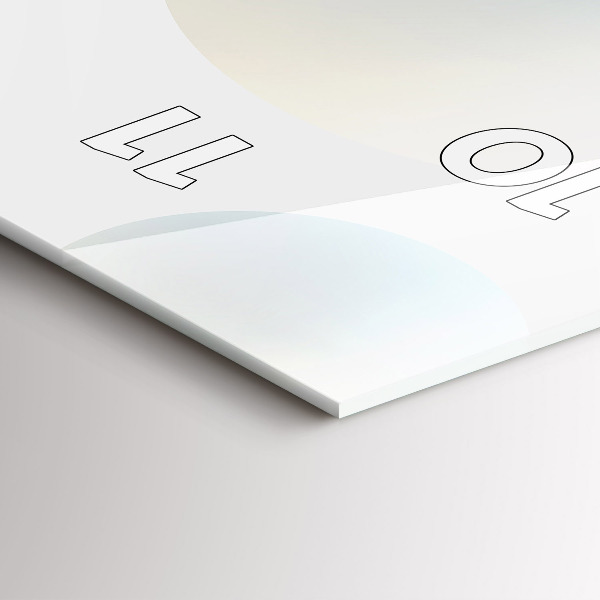 Vertikálne hodiny Abstrakce gule