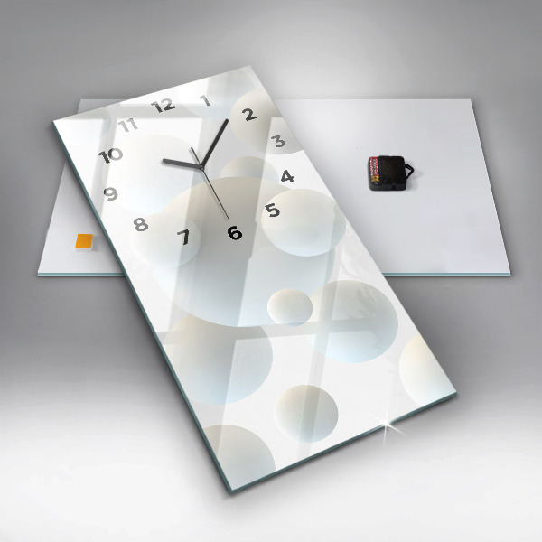 Vertikálne hodiny Abstrakce gule