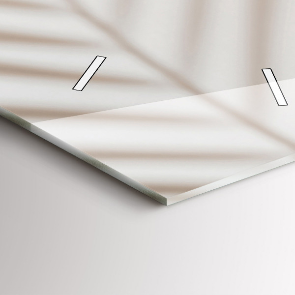 Vertikálne hodiny Krémová abstrakcia