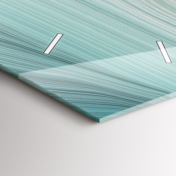 Vertikálne hodiny Vlnová abstrakcia