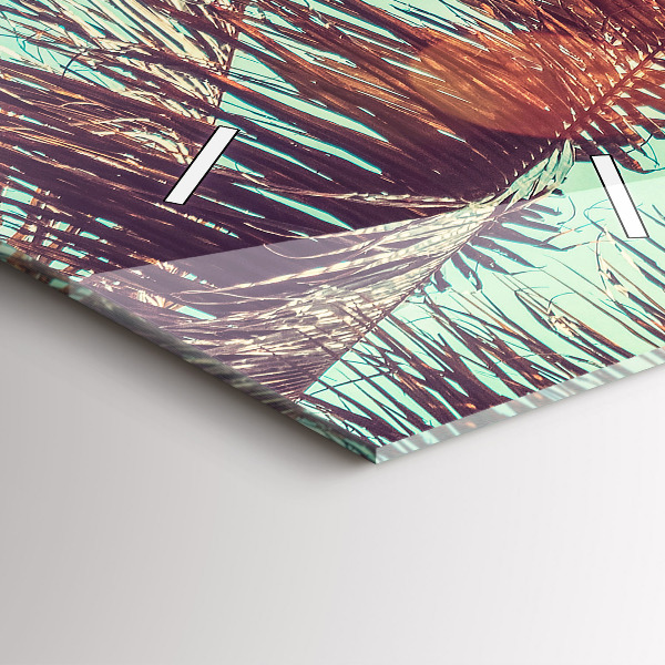 Vertikálne hodiny Tropické palmy