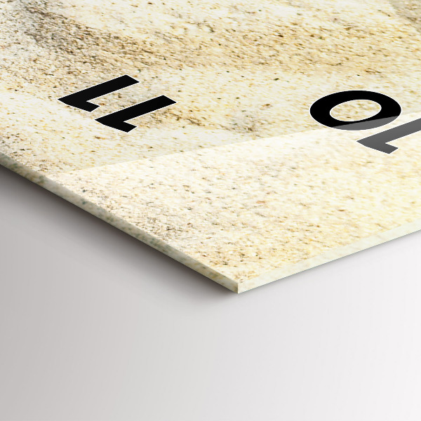 Vertikálne hodiny Tieň palmy v piesku