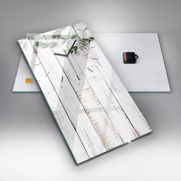 Vertikálne hodiny Drevené svetelné dosky