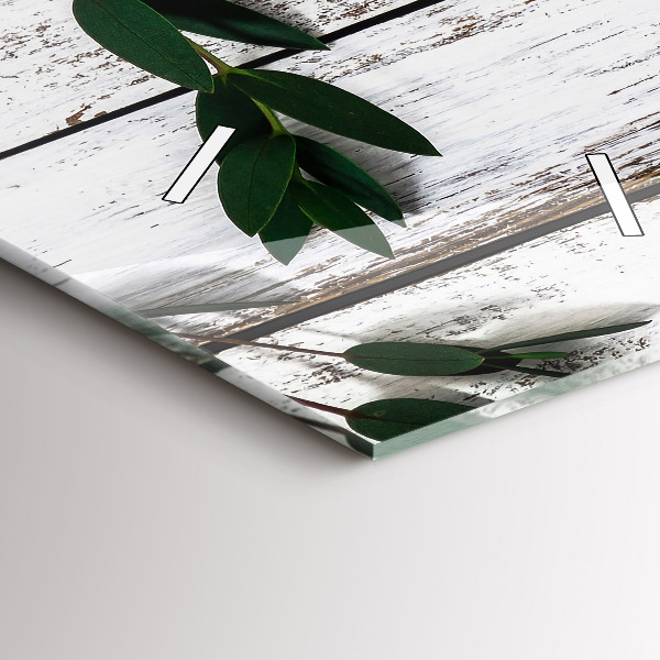 Vertikálne hodiny Drevené svetelné dosky