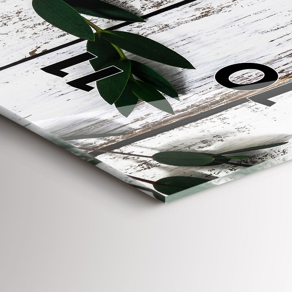 Vertikálne hodiny Drevené svetelné dosky