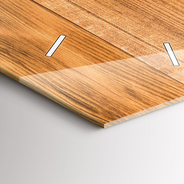 Vertikálne hodiny Drevené dosky