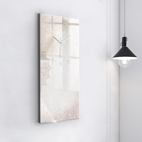 Vertikálne hodiny Dekoratívny vzor