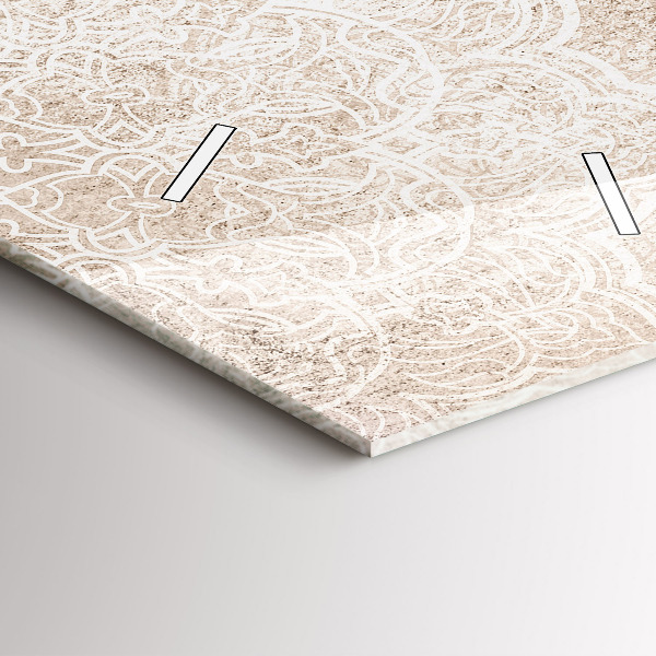 Vertikálne hodiny Dekoratívny vzor