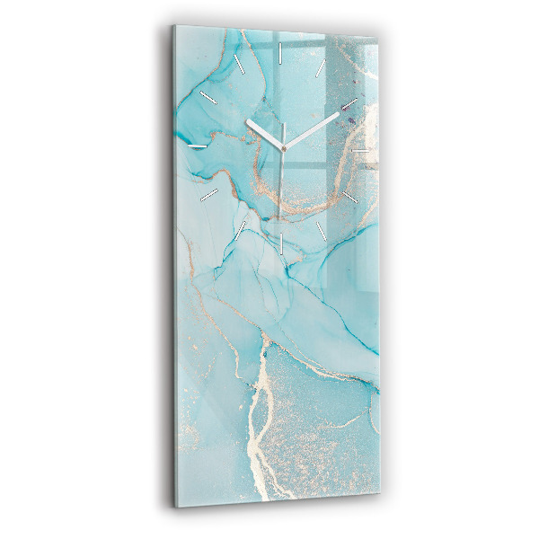 Vertikálne hodiny Dekoratívny mramor