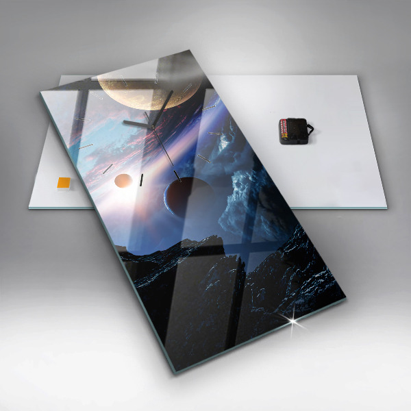 Vertikálne hodiny Veľká galaxia