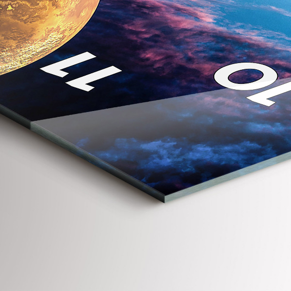 Vertikálne hodiny Veľká galaxia