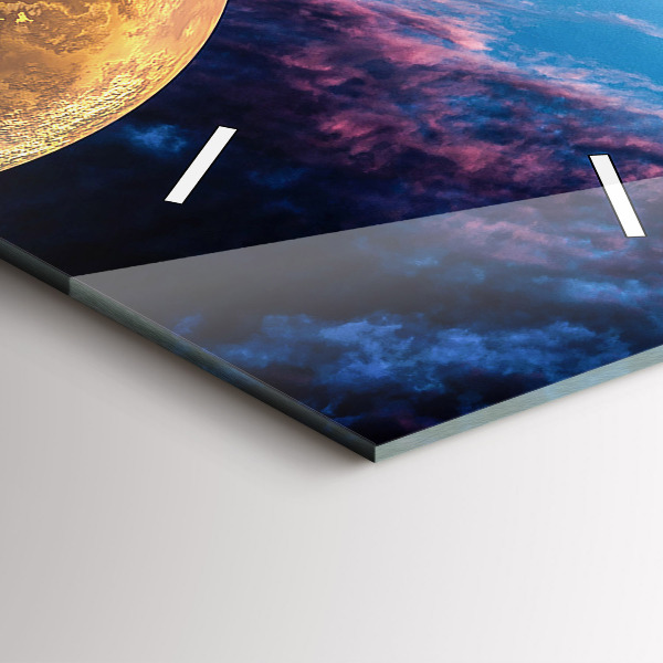 Vertikálne hodiny Veľká galaxia