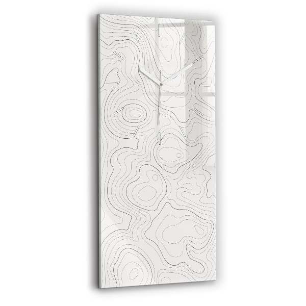 Vertikálne hodiny Abstrakcia škvrny