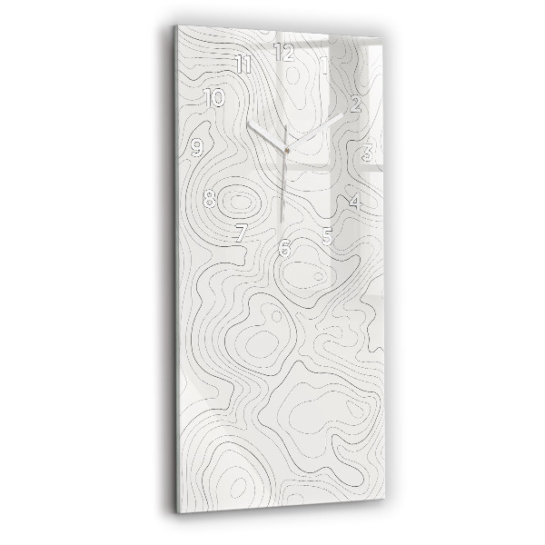 Vertikálne hodiny Abstrakcia škvrny