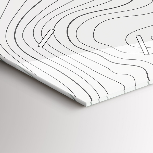 Vertikálne hodiny Abstrakcia škvrny