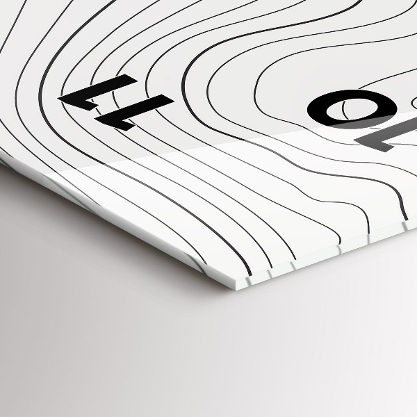 Vertikálne hodiny Abstrakcia škvrny