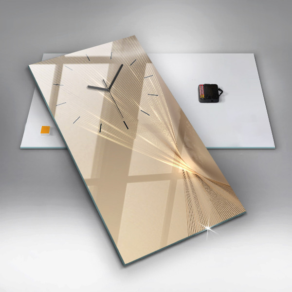 Vertikálne hodiny Abstraktné svetlo