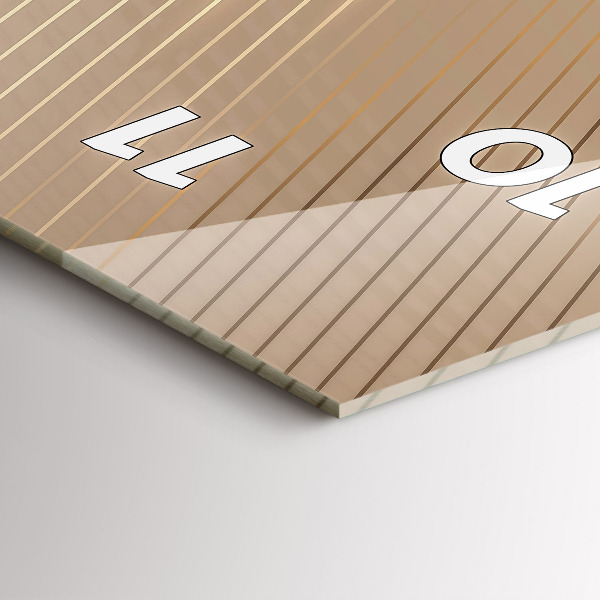 Vertikálne hodiny Abstraktné svetlo