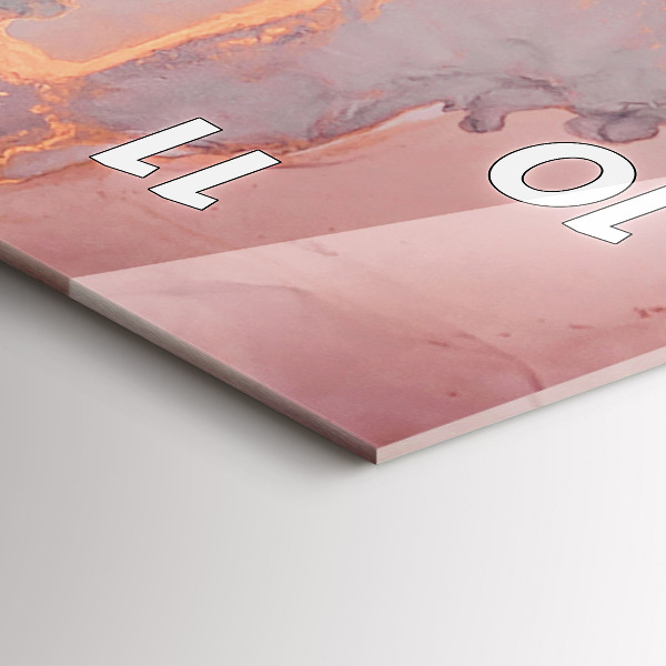 Vertikálne hodiny Textúra mramoru