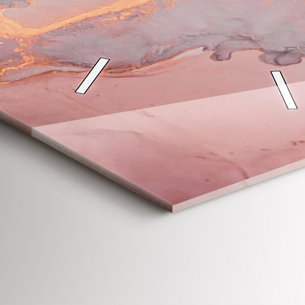 Vertikálne hodiny Textúra mramoru