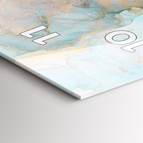 Vertikálne hodiny Abstraktný obraz