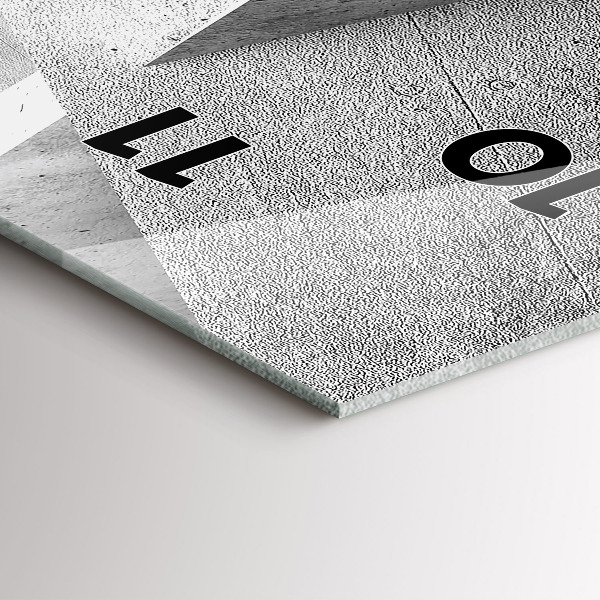 Vertikálne hodiny Abstraktné trojuholníky