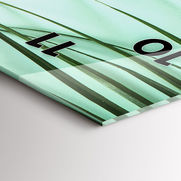 Vertikálne hodiny Monstera odchádza