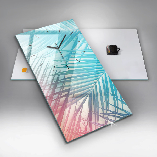 Vertikálne hodiny Tropická palma