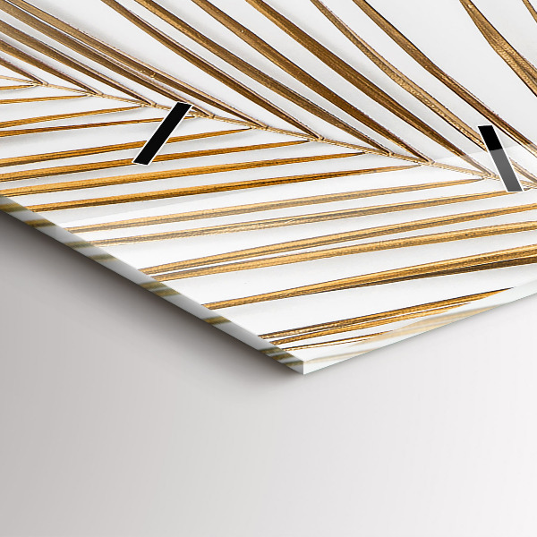 Vertikálne hodiny Tropické listy