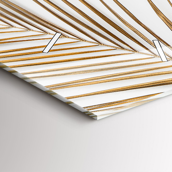 Vertikálne hodiny Tropické listy