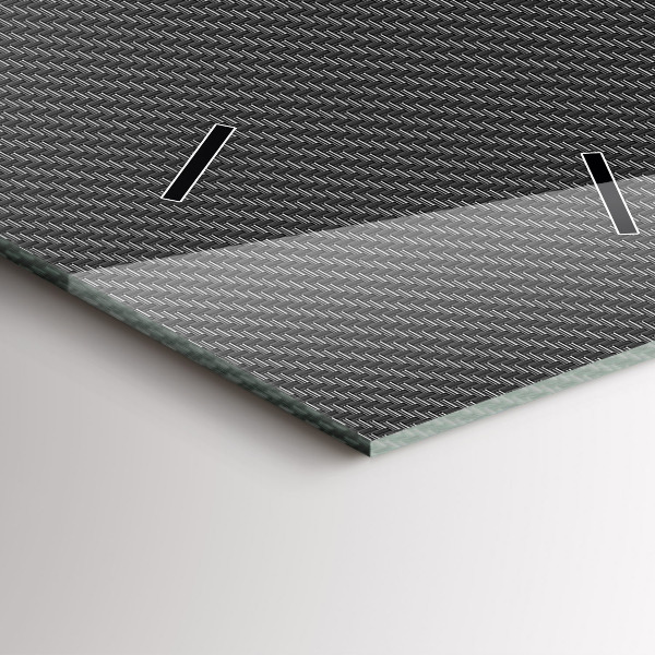 Vertikálne hodiny Temná abstrakcia