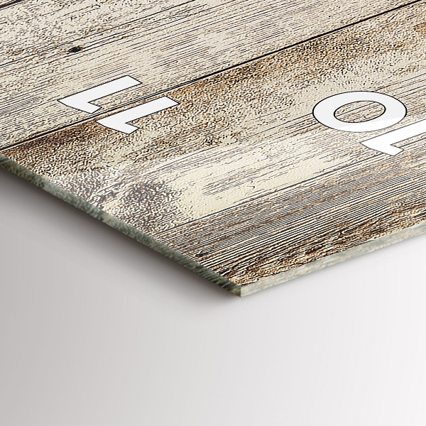 Vertikálne hodiny Drevené panely