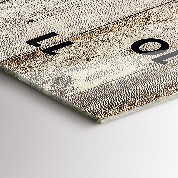 Vertikálne hodiny Drevené panely