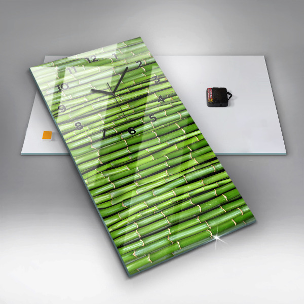 Vertikálne hodiny Ázijský bambus