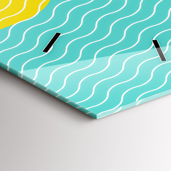 Vertikálne hodiny POP abstrakcia