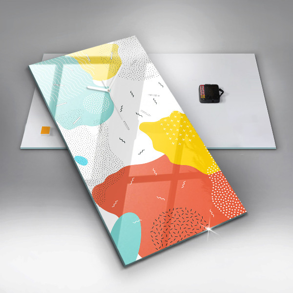 Vertikálne hodiny POP abstrakcia