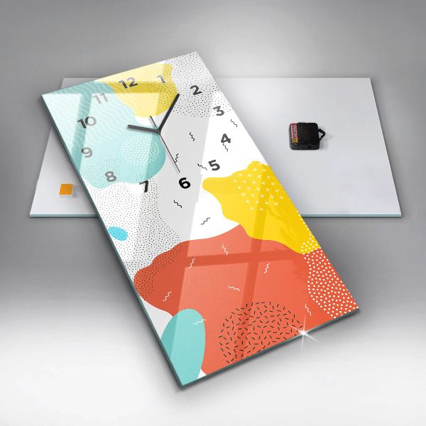 Vertikálne hodiny POP abstrakcia