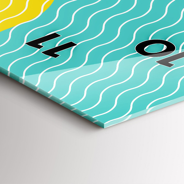 Vertikálne hodiny POP abstrakcia