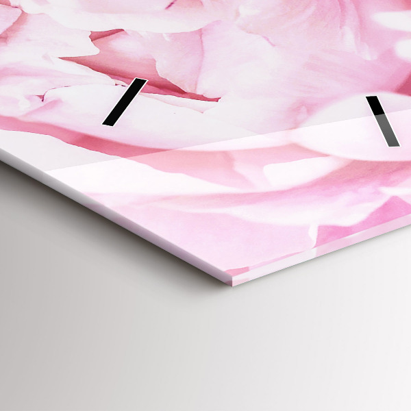 Vertikálne hodiny Kvitnúce kvety