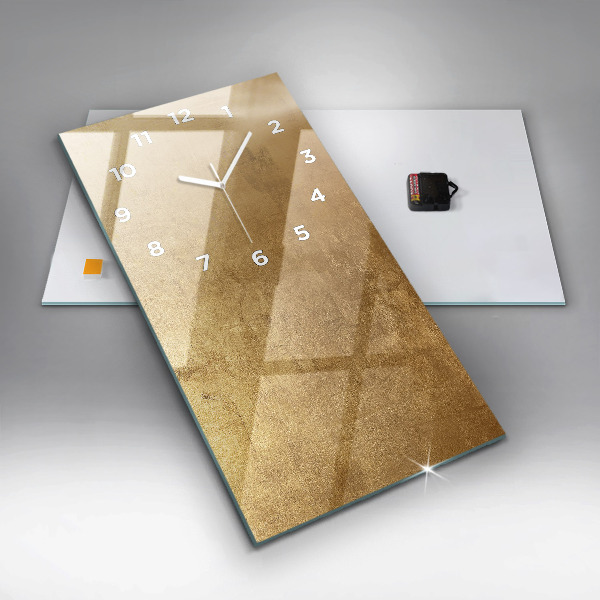 Vertikálne hodiny Dekoratívne plátno