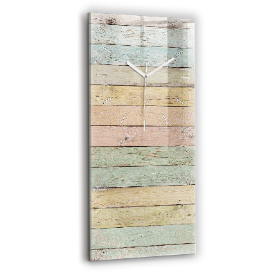 Vertikálne hodiny Farebné dosky